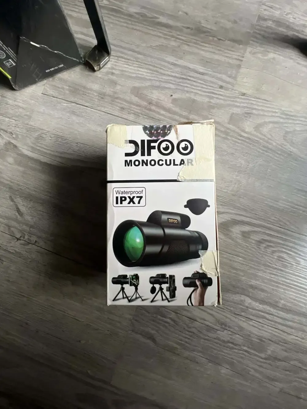 DIFOO 16x50 Monocular Telescope with Smartphone Adapter and Tripod